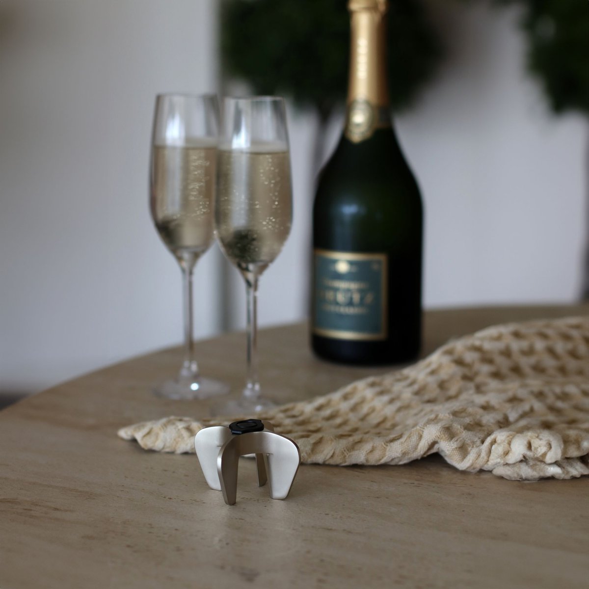 Ouvre bouteille de champagne inox, OGO LIVING
