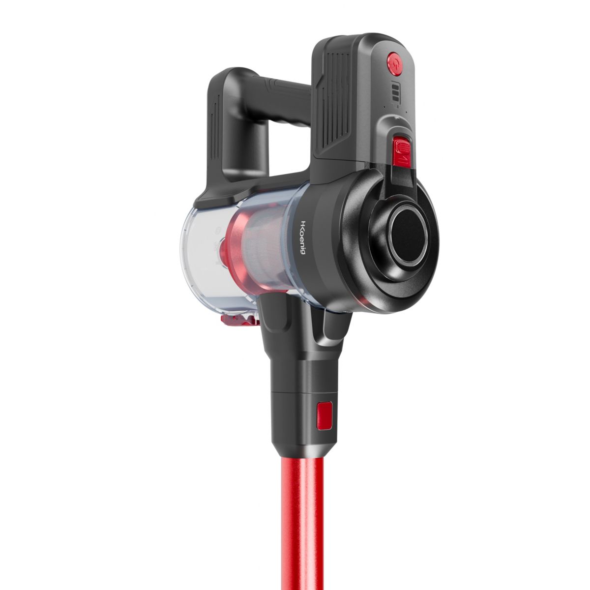 aspirateur balai 2 en 1 sans fil powerclean - up600 rouge, H.KOENIG