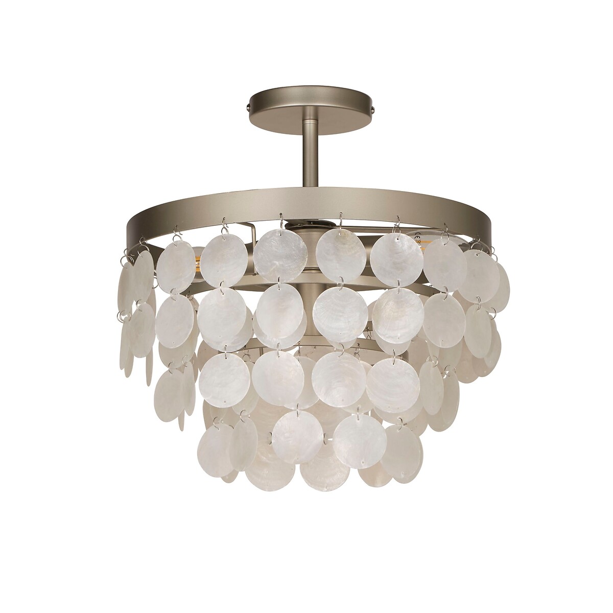 Carris Semi-Flush Chandelier Ceiling Light silver-coloured, ÉDITÉ