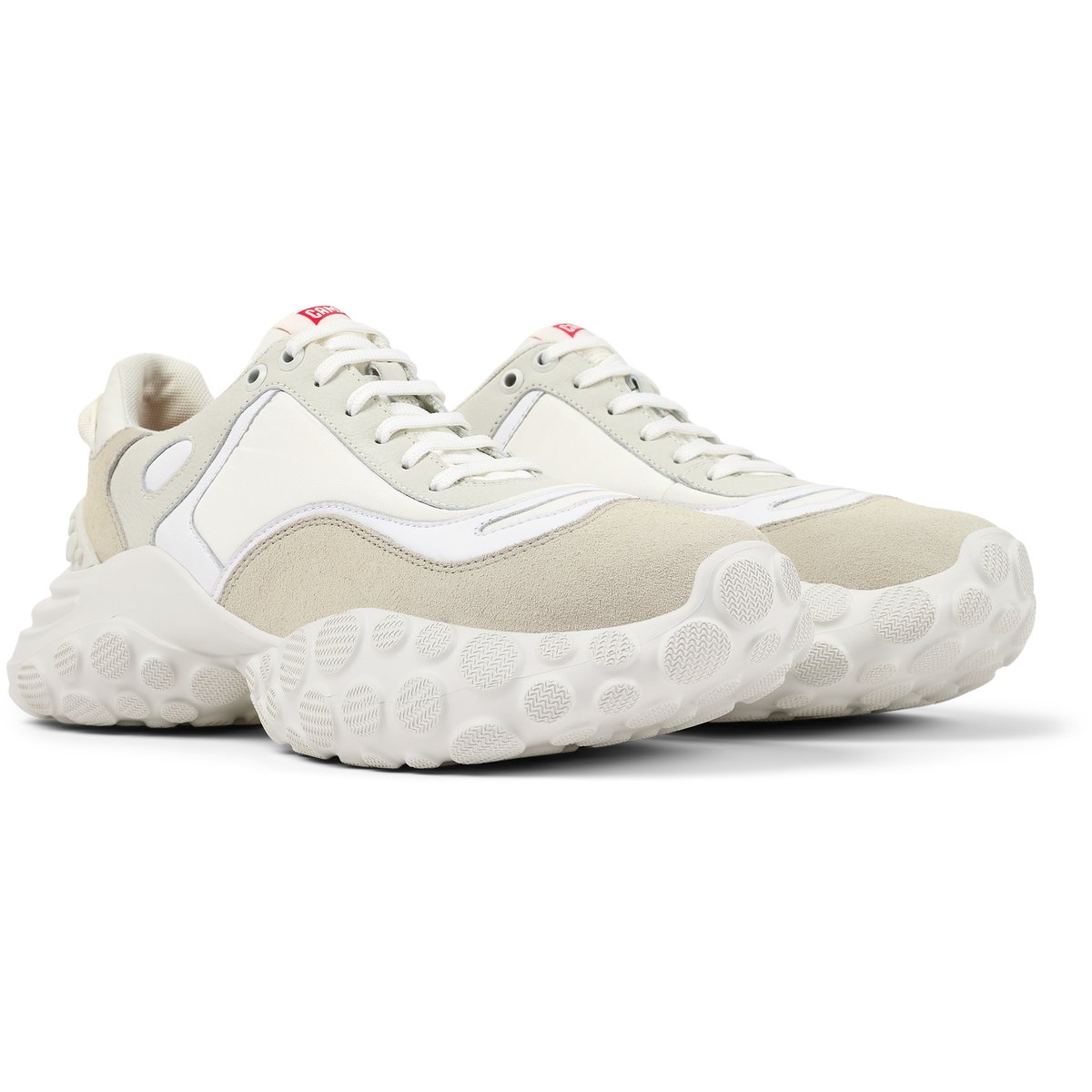 Baskets Pelotas Mars blanc gris, CAMPER
