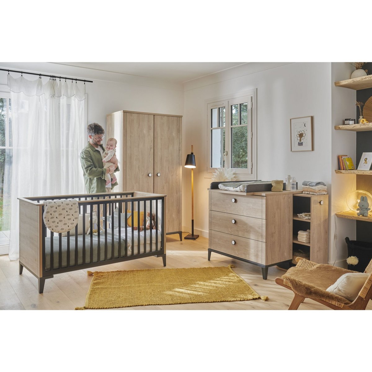 Lit élégant MARCEL beige, GALIPETTE