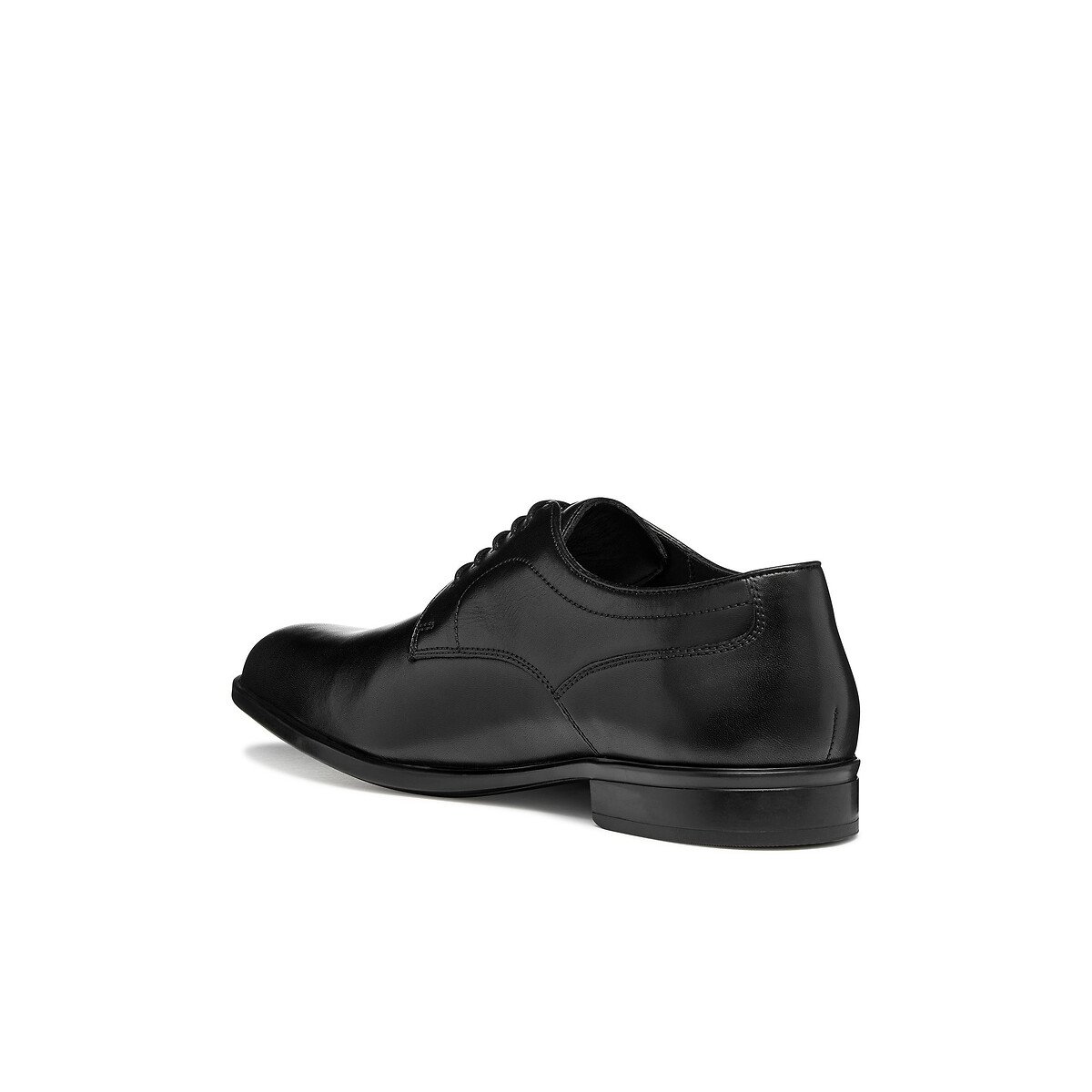 Leren derby's IACOPOU zwart, GEOX