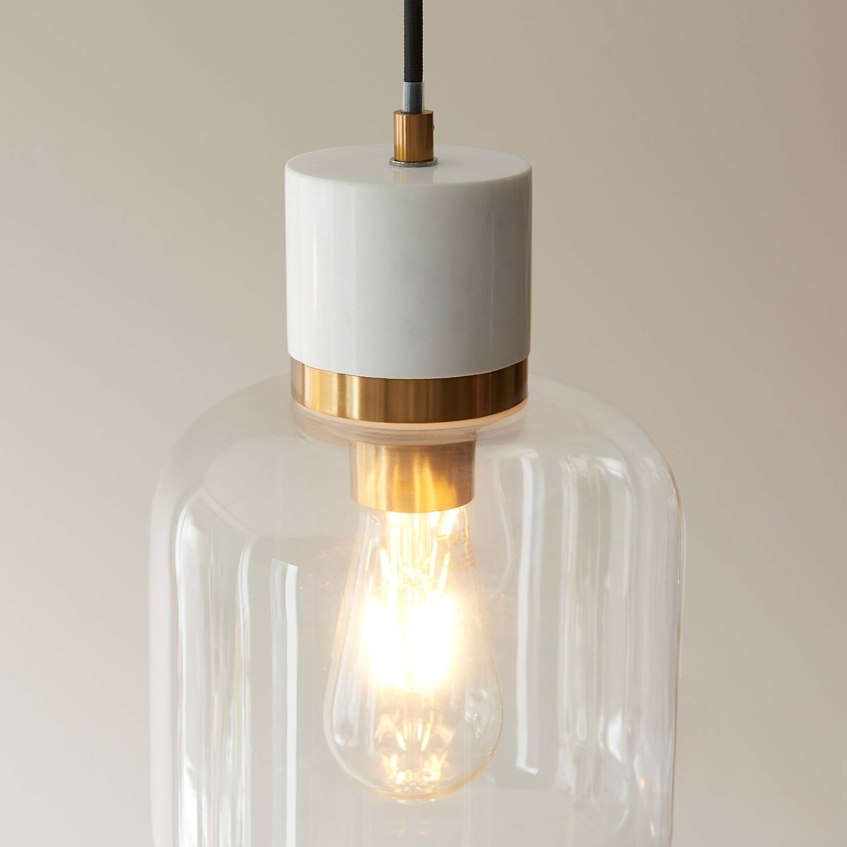 Torro Marble Pendant Light white, ÉDITÉ