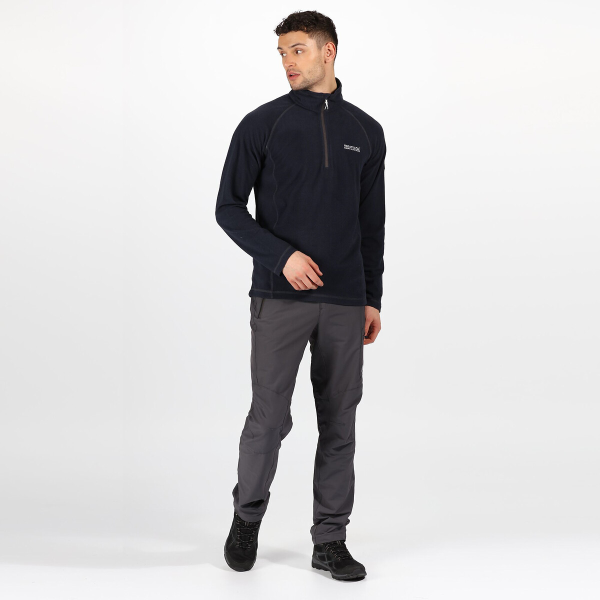 Sweat polaire de marche MONTES navy, REGATTA