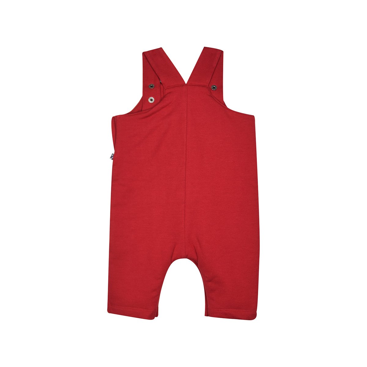 Tee shirt salopette jeoffrey molleton long bebe rouge, SUCRE D'ORGE