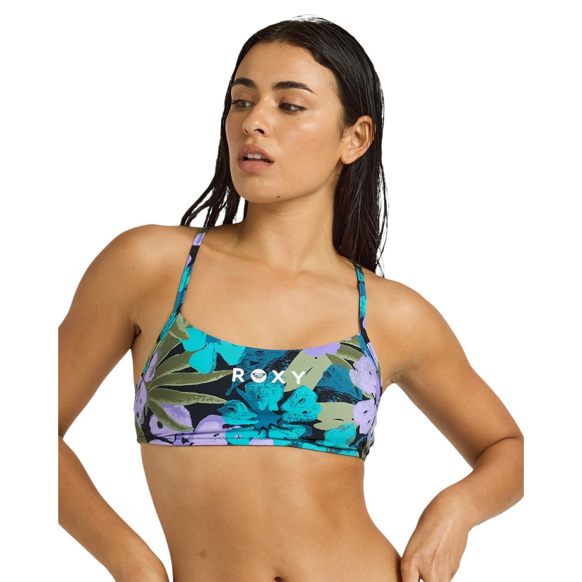 Haut de maillot de bain bikini bralette. violet viola golden gal s, ROXY