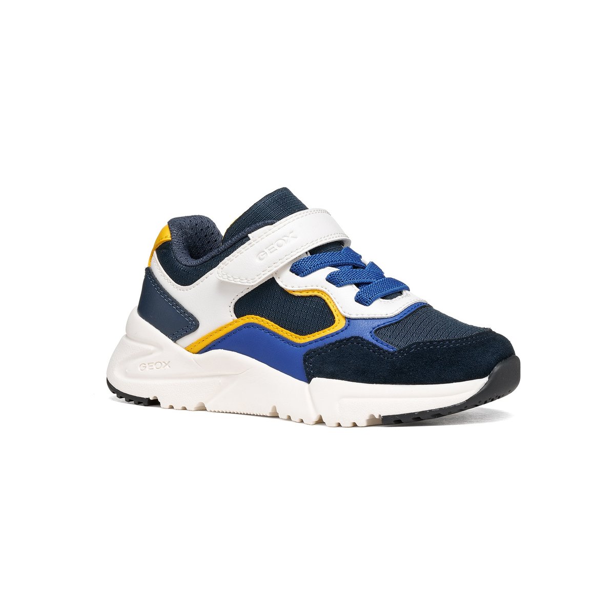 Baskets J LOFTUS bleu marine/blanc, GEOX