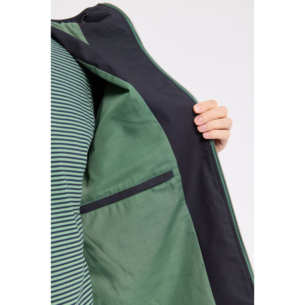 Blouson déperlant Héritage - coton rich navy, ARMOR-LUX