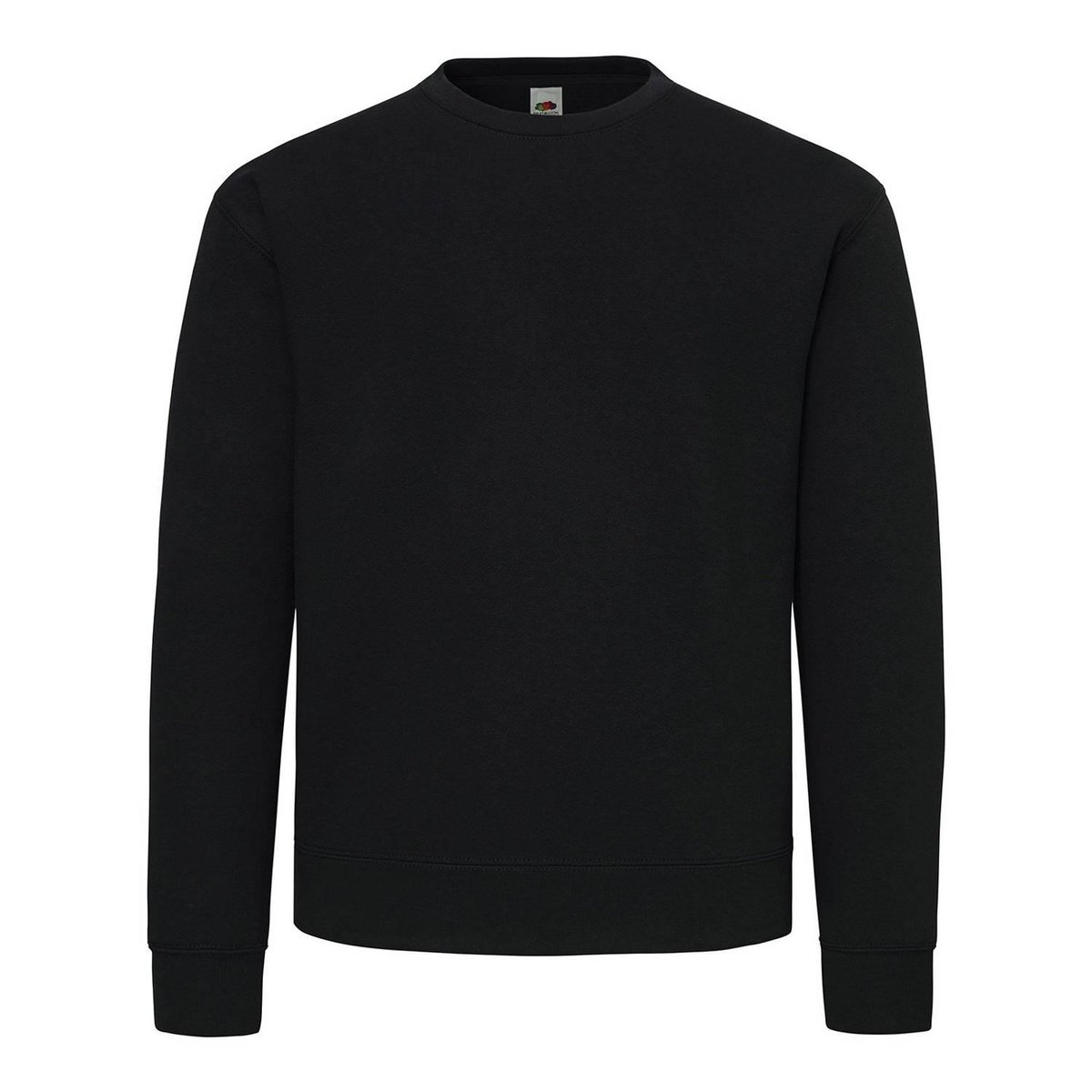 Sweat SUPERCOTTON gris clair chiné, FRUIT OF THE LOOM