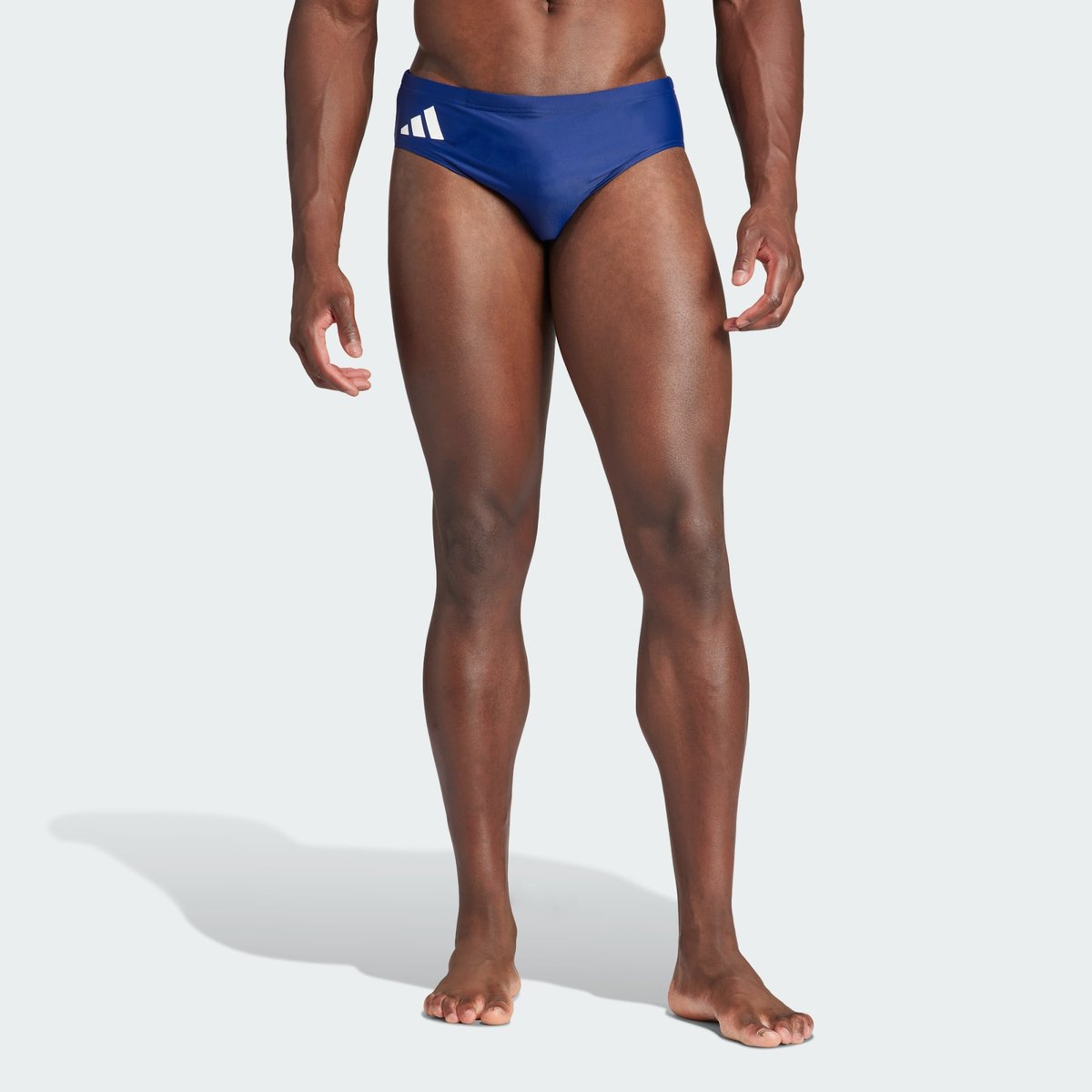 Slip De Bain Uni dark blue / white, adidas Performance