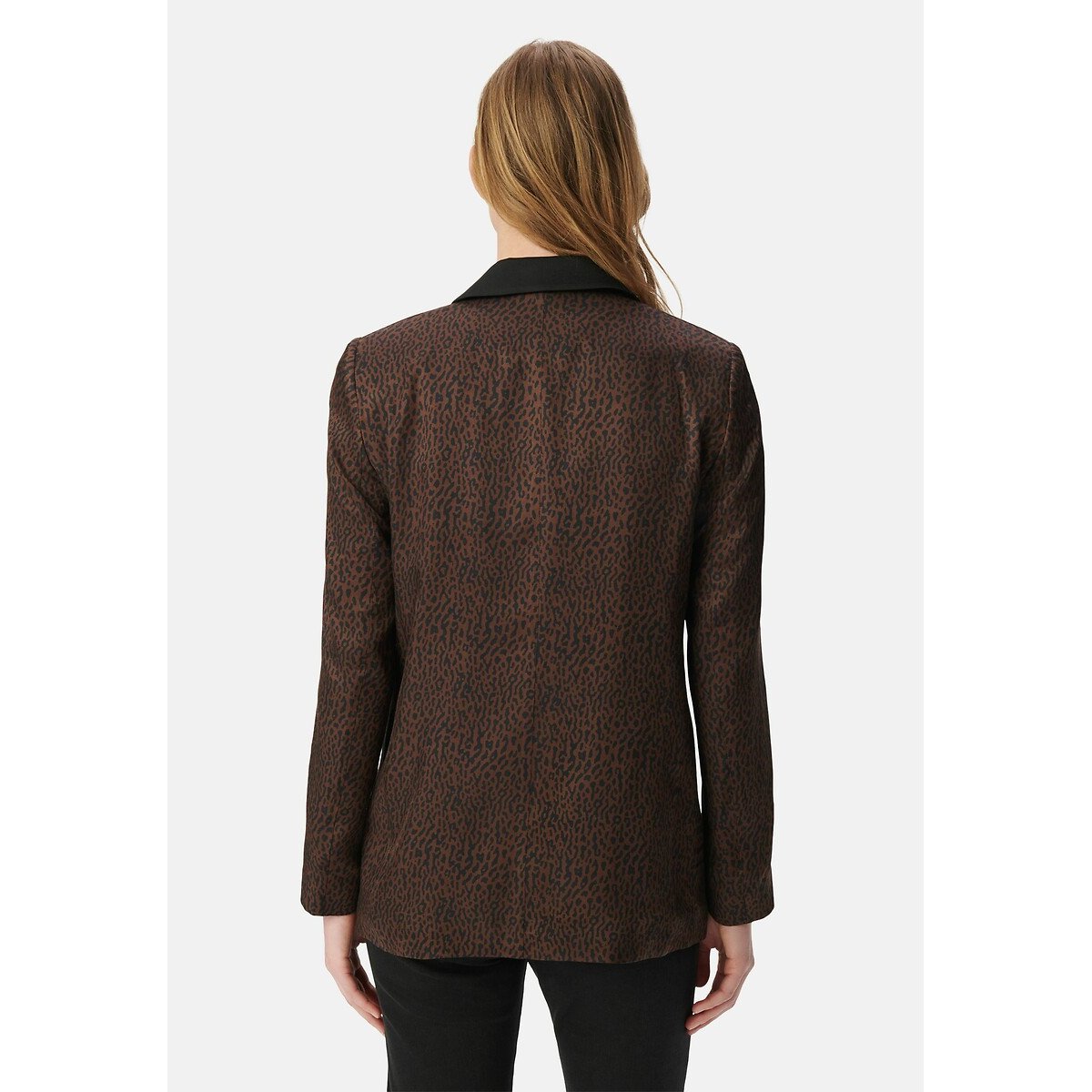 Leopard Print Blazer fawn, IKKS