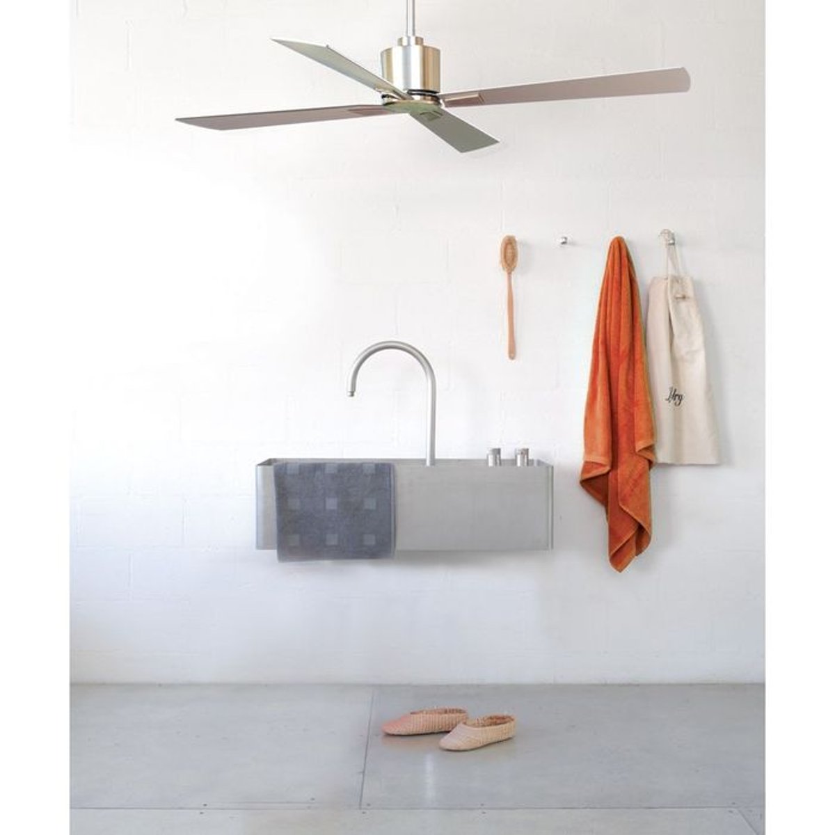 Ventilateur plafond CLIMATE gris - gris, BOUTICA-DESIGN