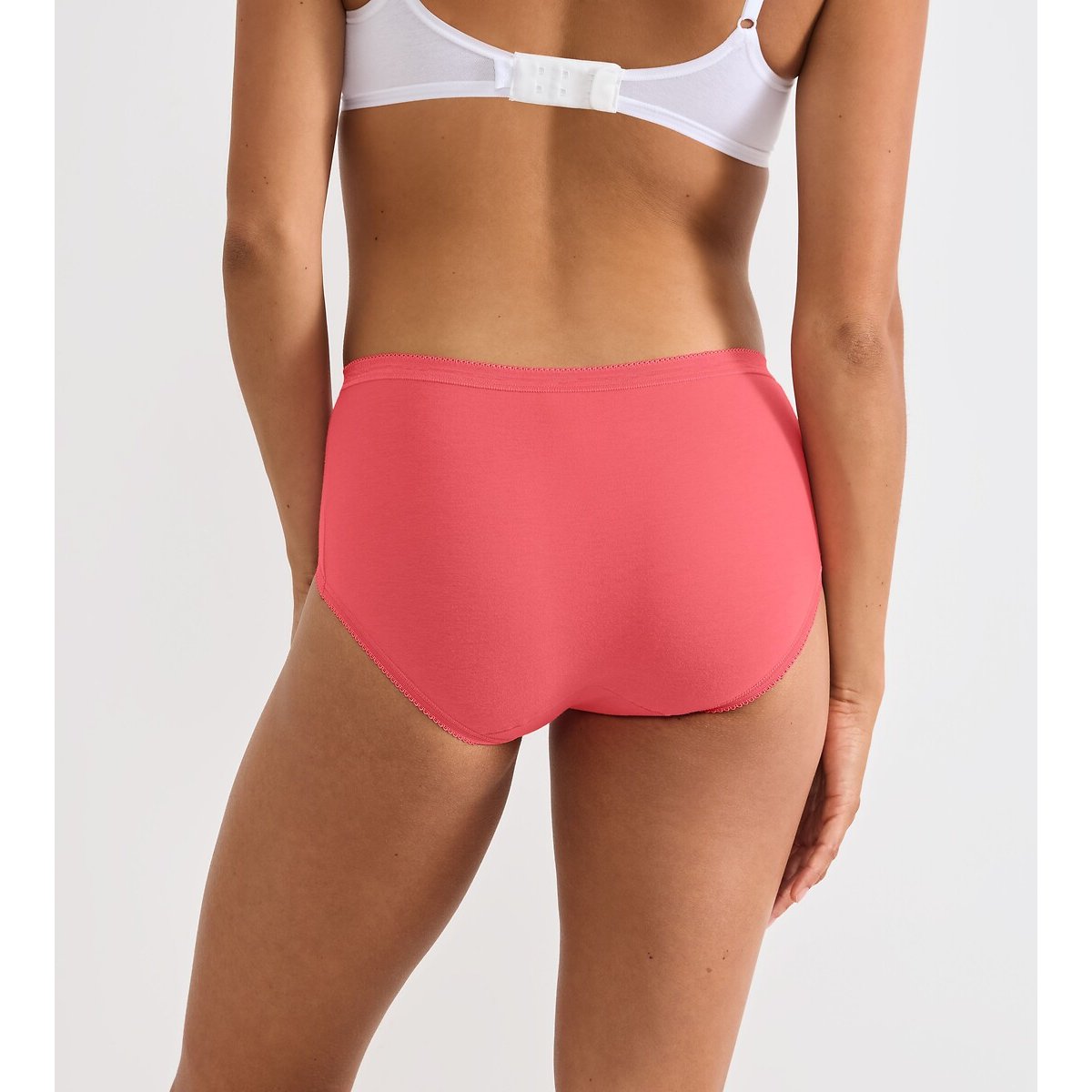 Pack of 4 Basic+ Midi Knickers mother of pearl+pink+pale pink+coral, SLOGGI
