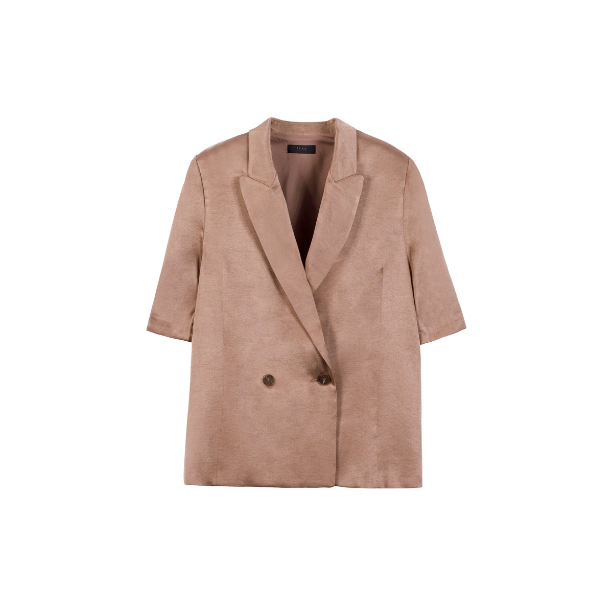 Veste de tailleur manches courtes marron, IKKS