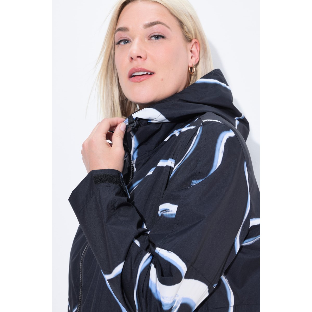 Veste de pluie imperméable noir, ULLA POPKEN