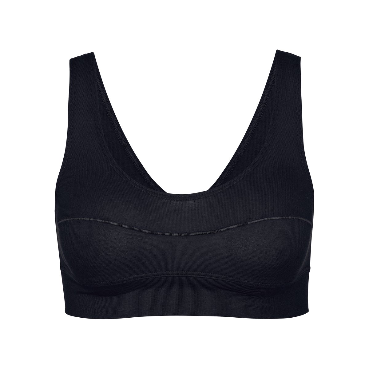 Brassière Coton ELASTIC bleu lapis foncé, CALIDA