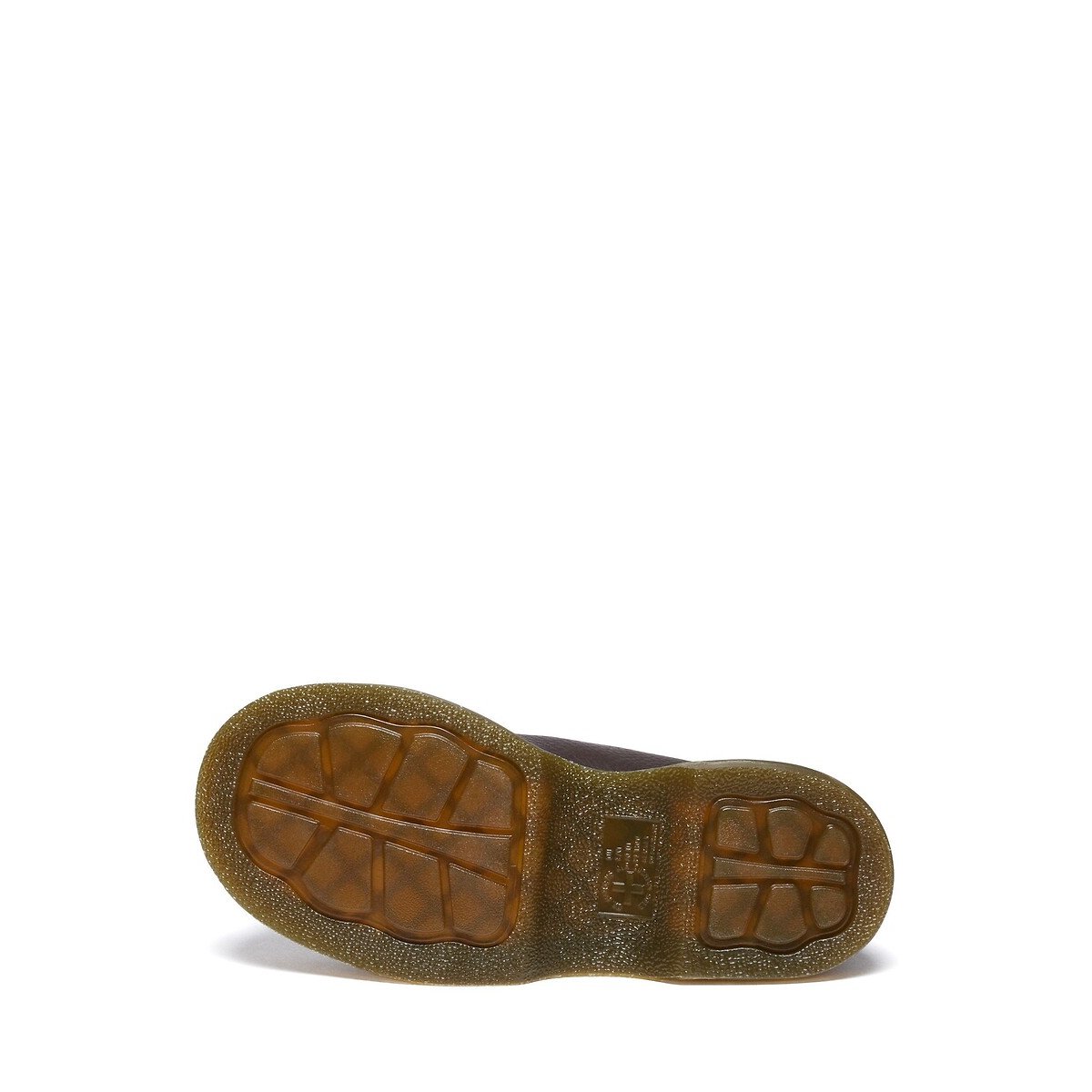 Stivaletti Buzz stringati in pelle Grizzly marrone scuro, DR. MARTENS
