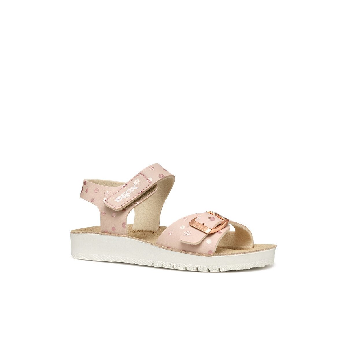 Kids Costarei Sandals, Made in Europe pale pink, GEOX