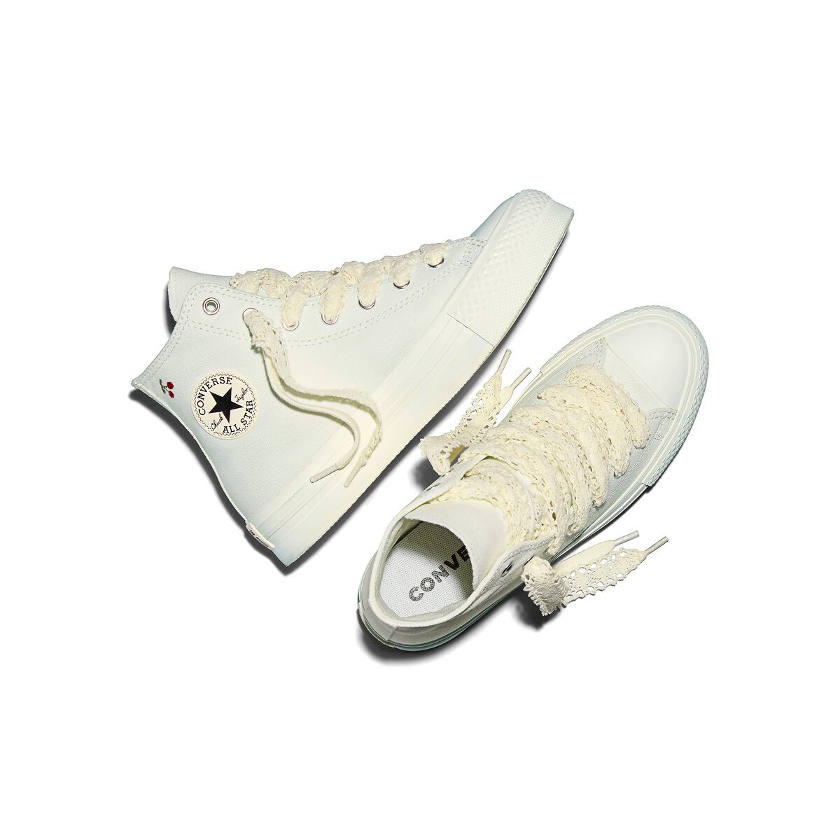 Baskets CHUCK TAYLOR ALL STAR EVA LIFT HI SUMMER MARKET blanc, CONVERSE