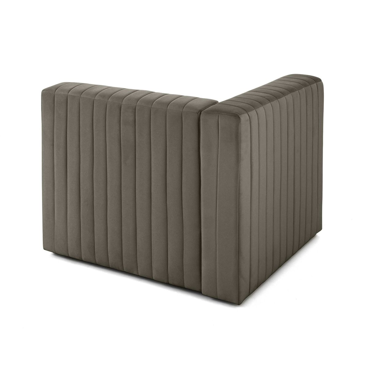 Module d'assise gauche - NOVA gris, BEST MOBILIER