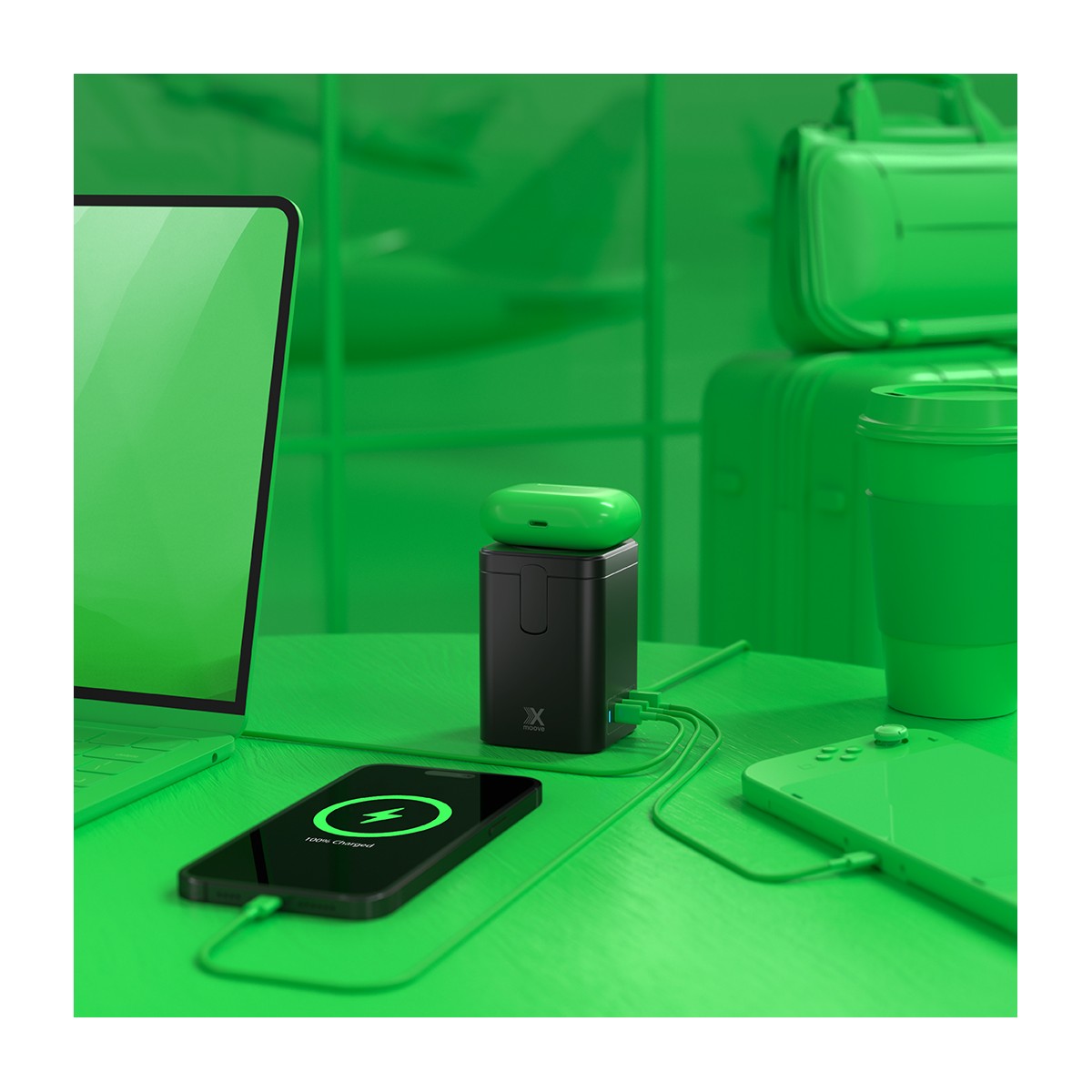 Station de Charge multifonction GaN 65W SMART couleur unique, LIVOO
