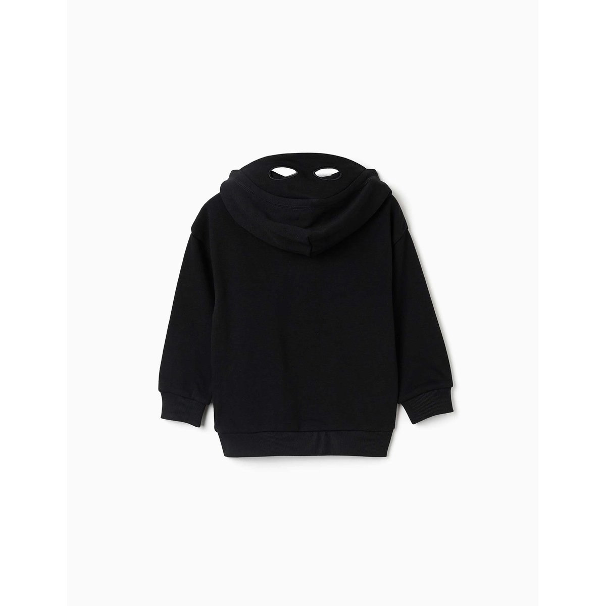 Sweat à capuche avec imprimé qui brille dans le noir noir, ZIPPY