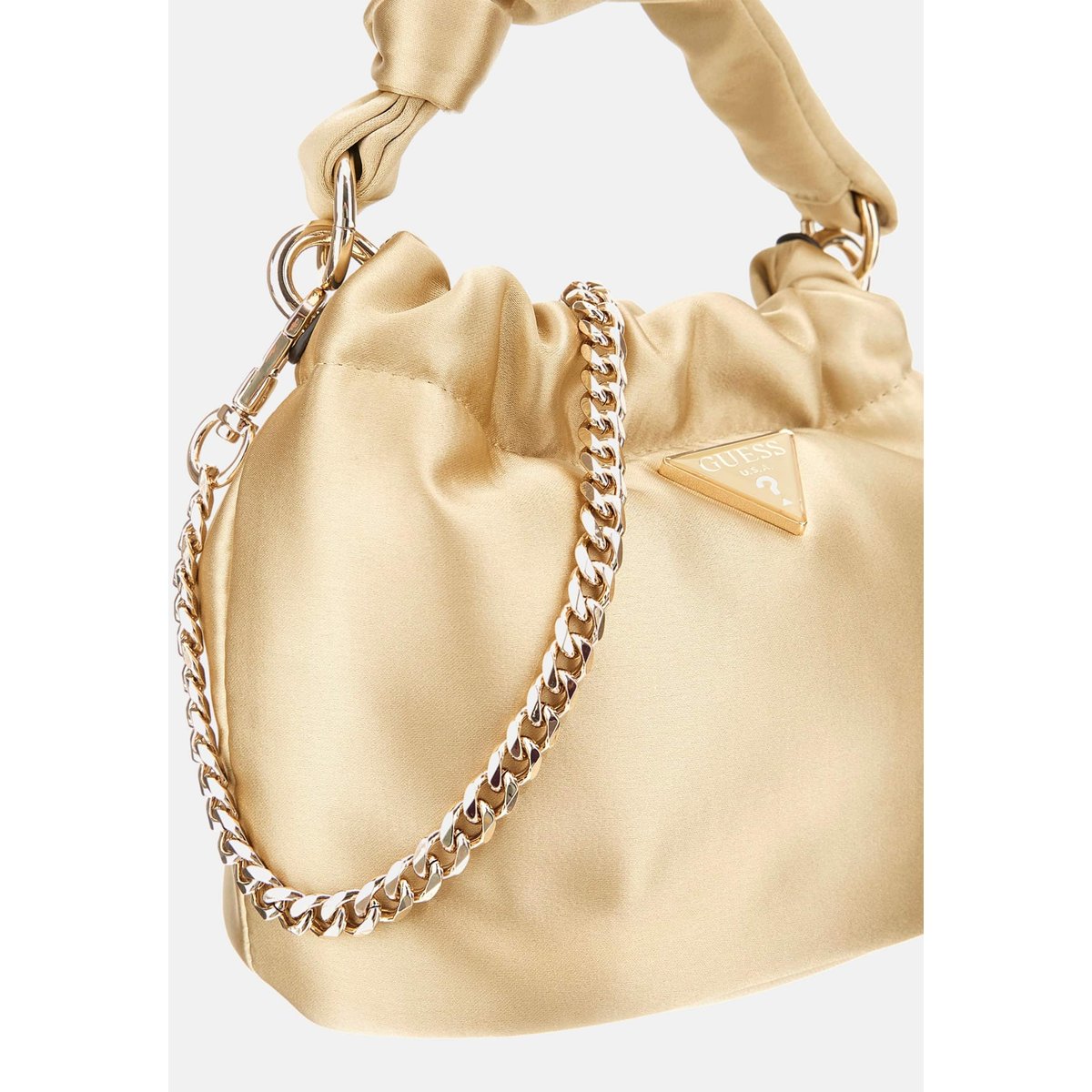 Mini Sac À Main Twiller Satin or, GUESS