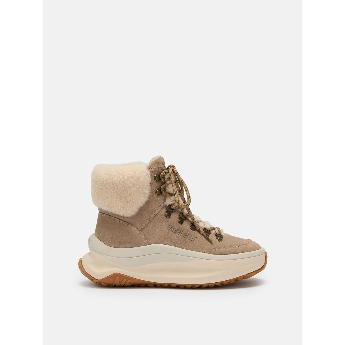 Boots MB MOON247 CITY SHEARLING MID sable, MOON BOOT