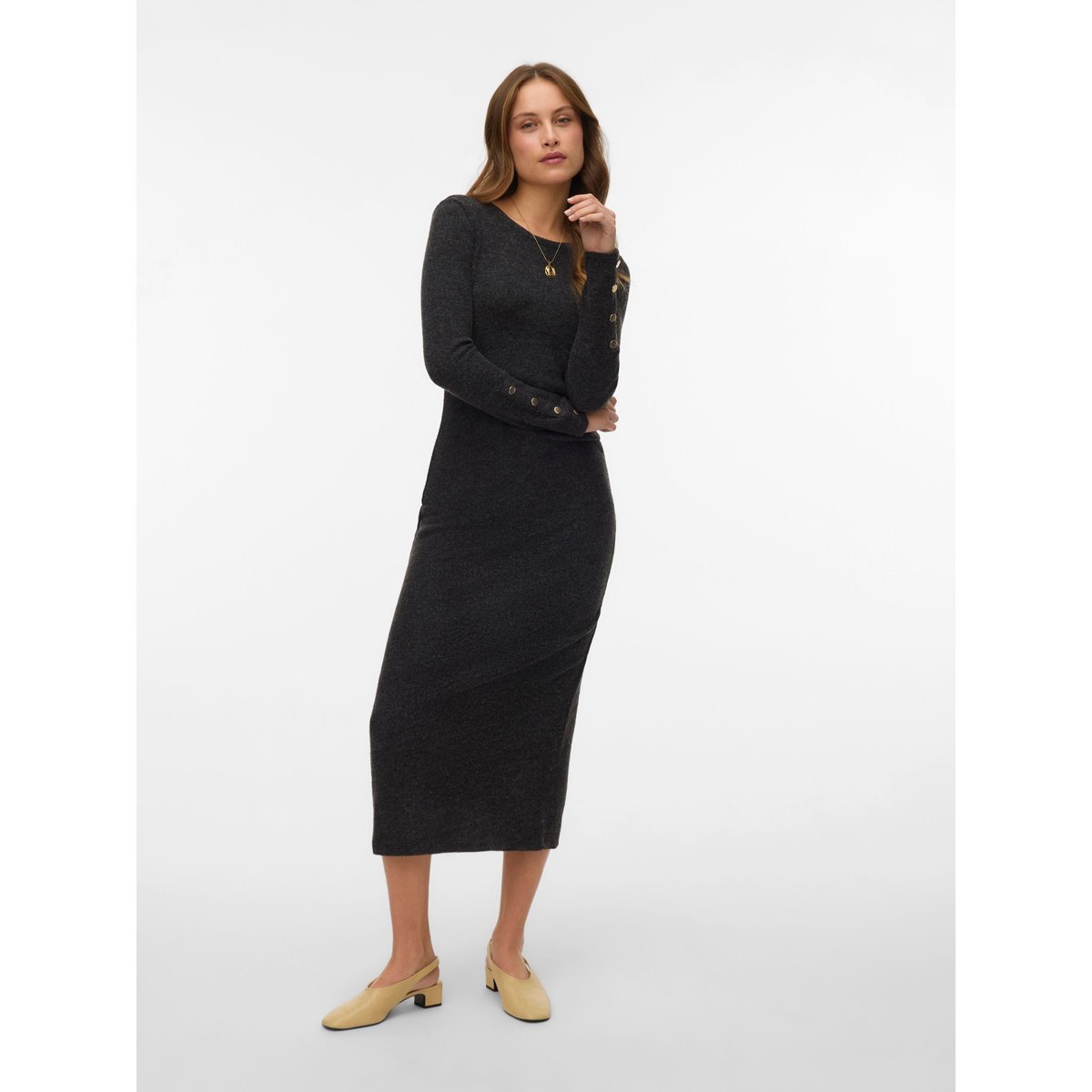 Robe noire - black, VERO MODA