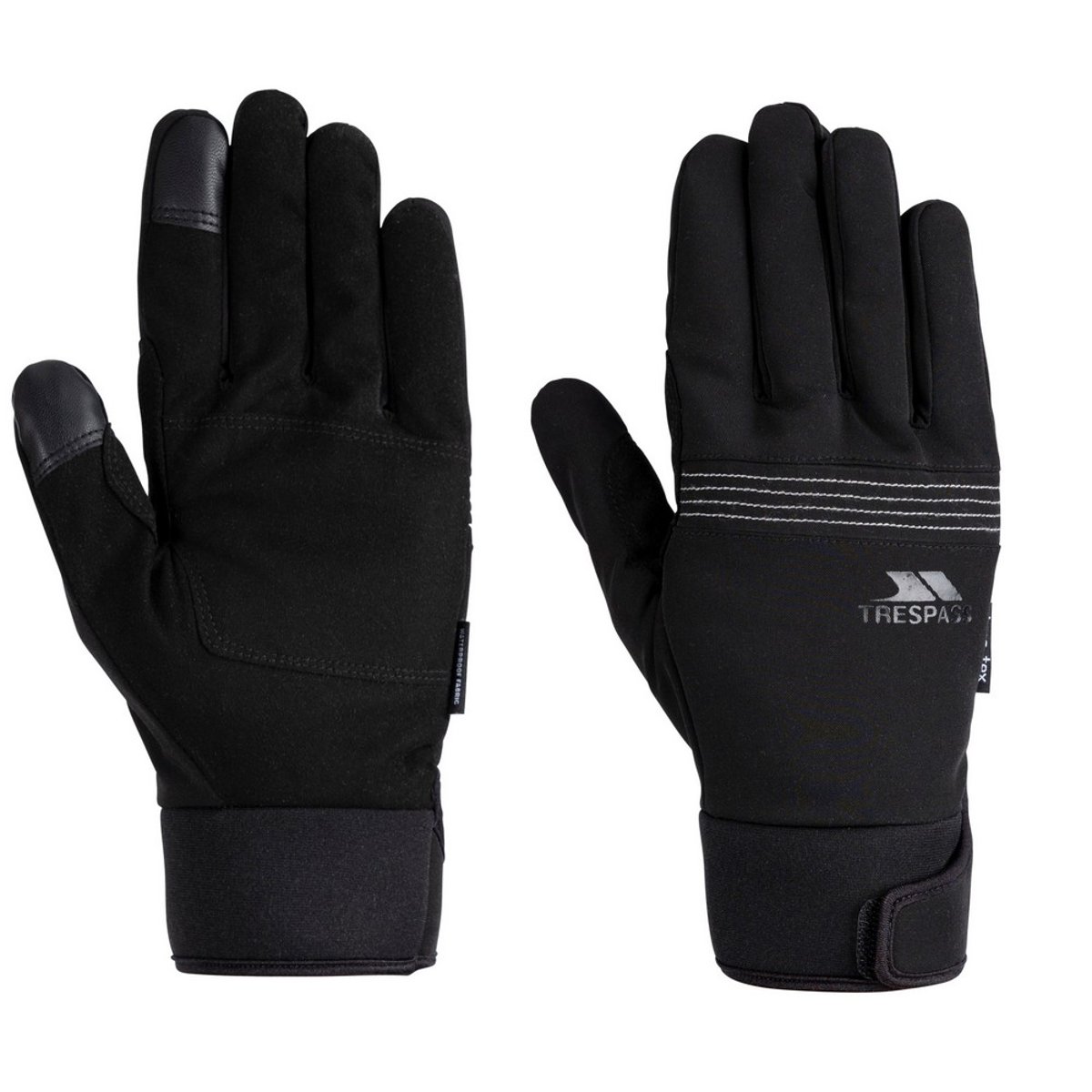 Gants d'hiver CRUZADO noir, TRESPASS
