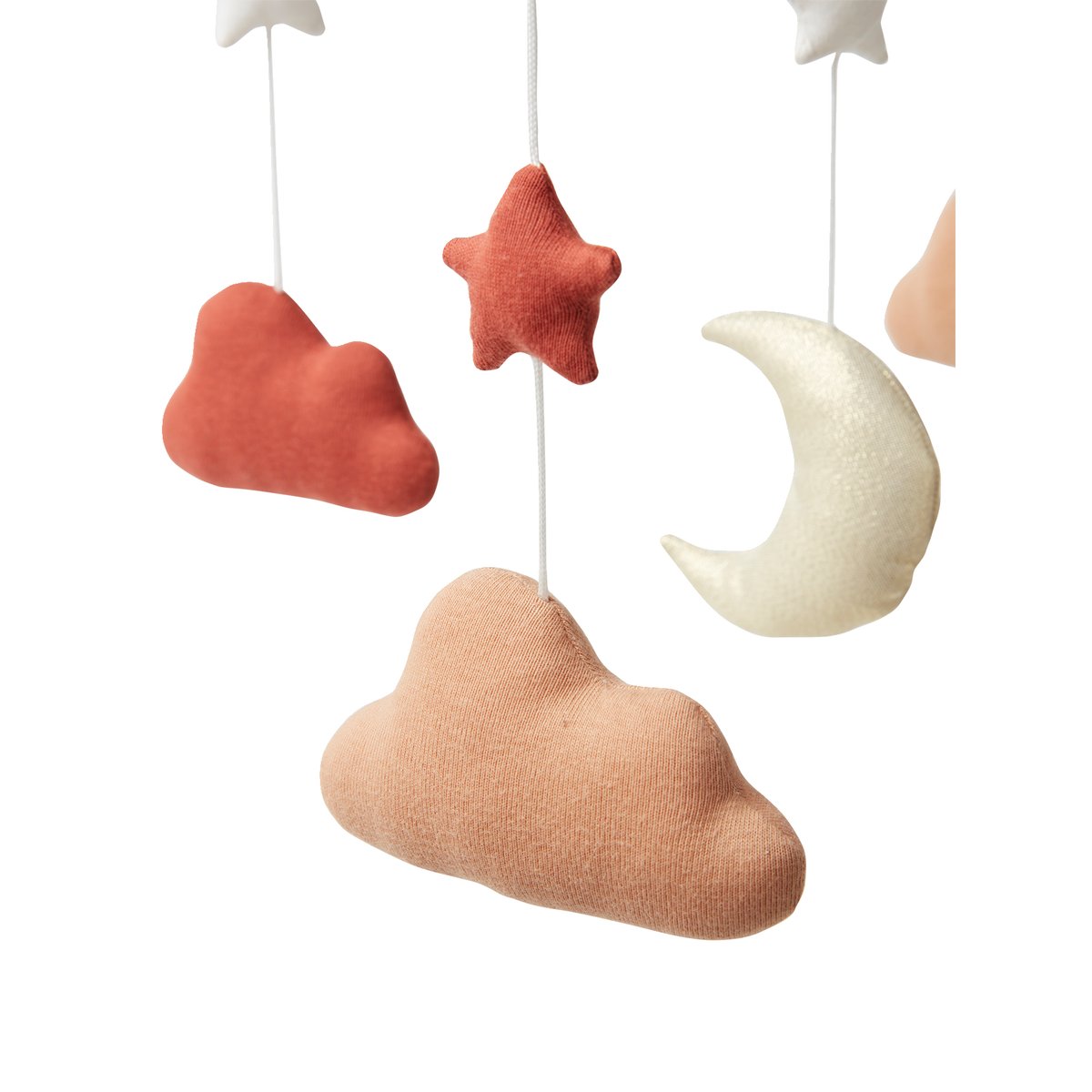 Mobile nuage, lune et étoiles marron, VERTBAUDET