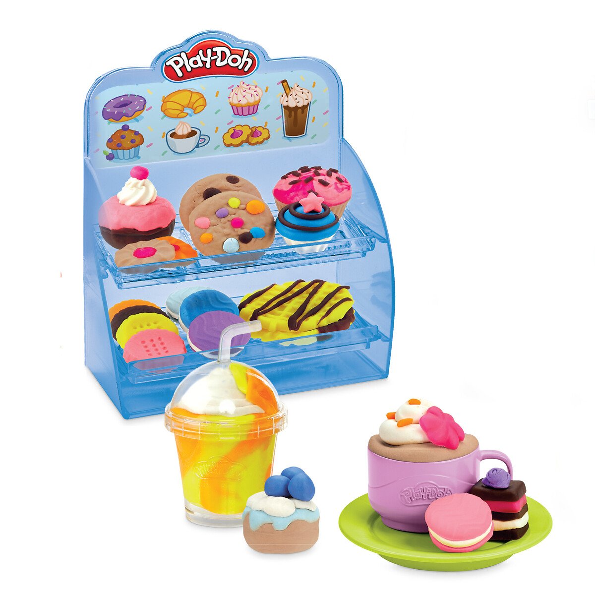 Set de jeux Café Creations Cuisine Play-Doh multicolore, HASBRO