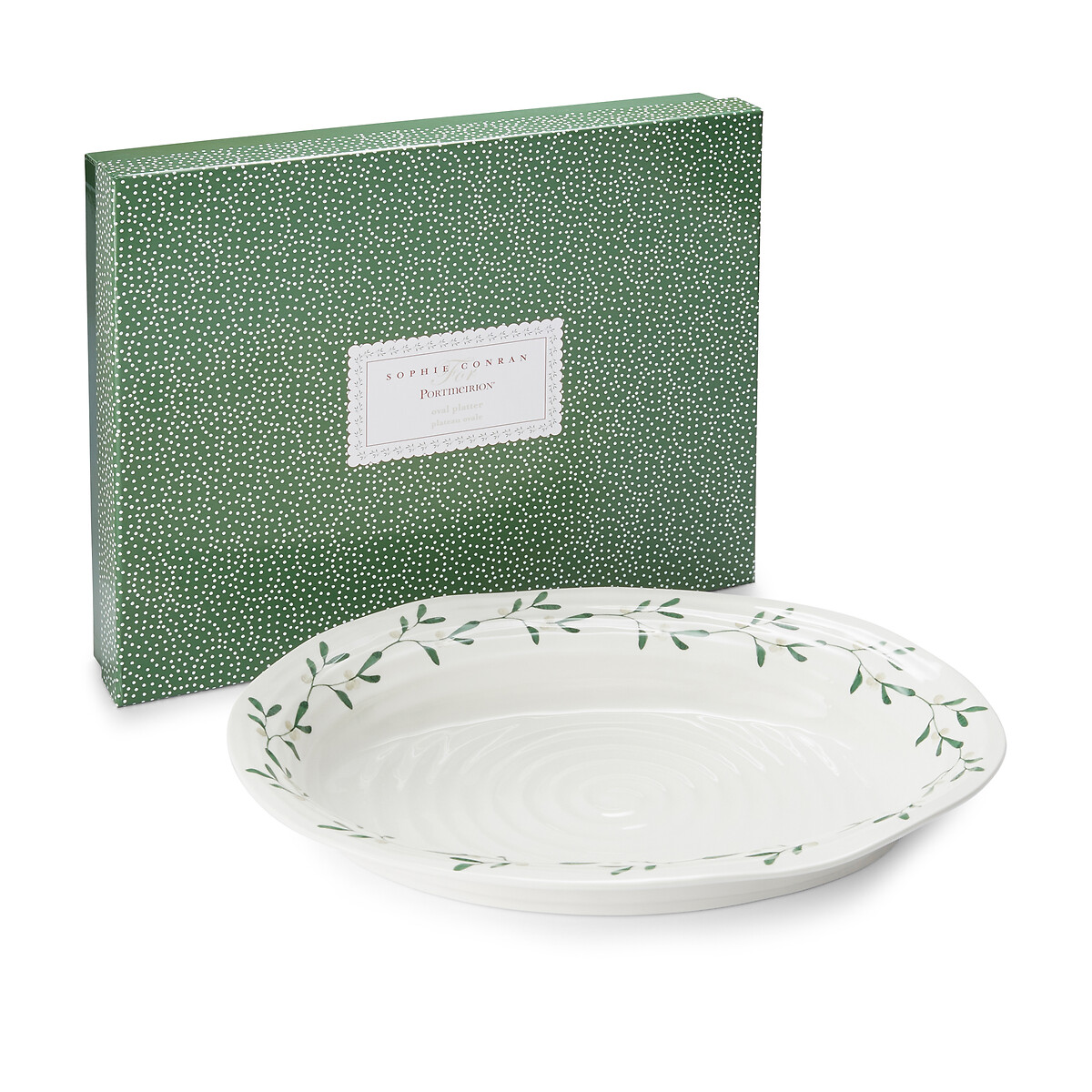 Mistletoe Oval Platter white, SOPHIE CONRAN FOR PORTMEIRION