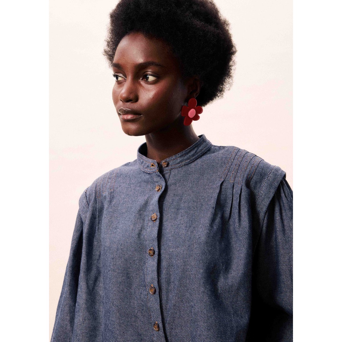 Chemise ONDINA bleu marine, FRNCH