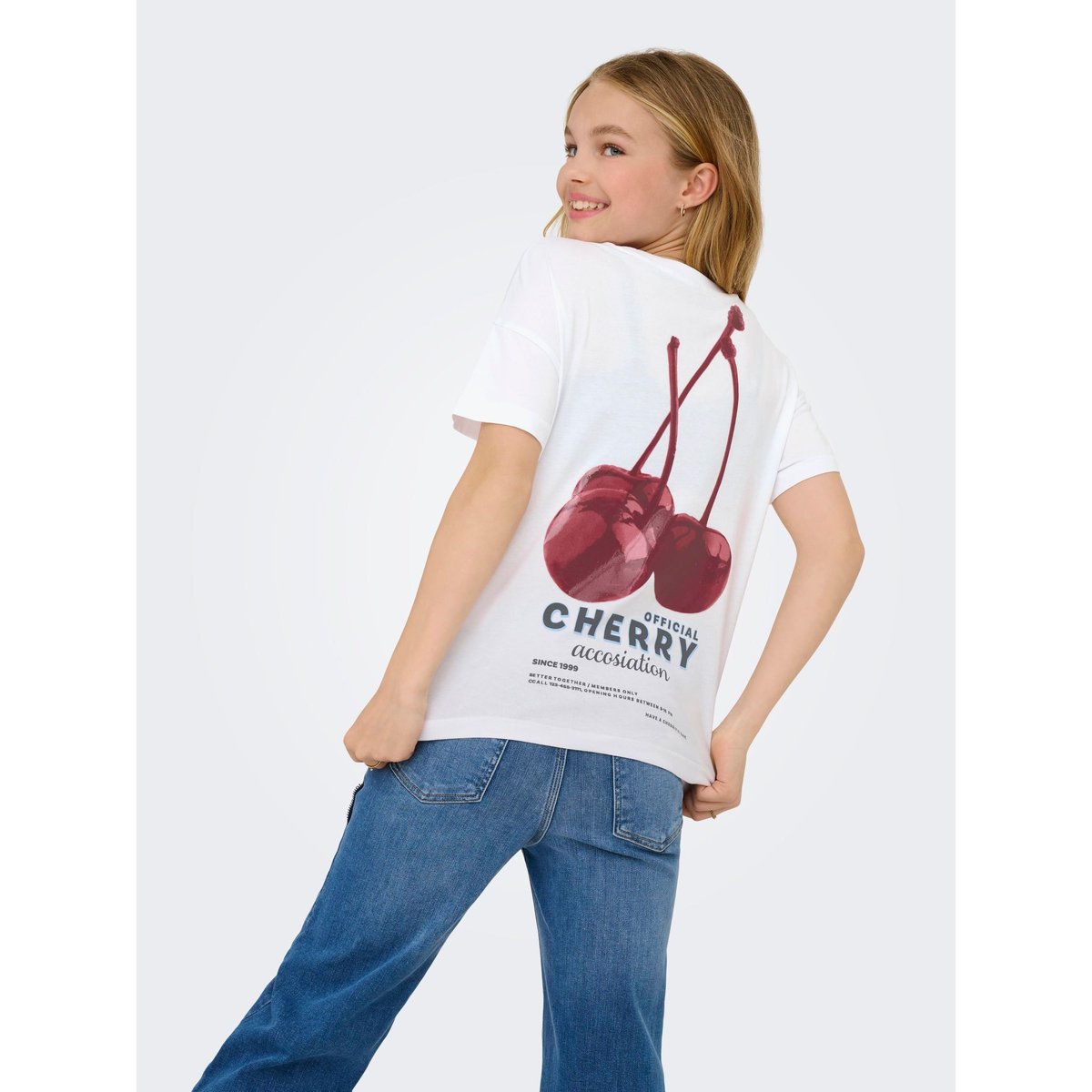 T-Shirt bright white, KIDS ONLY