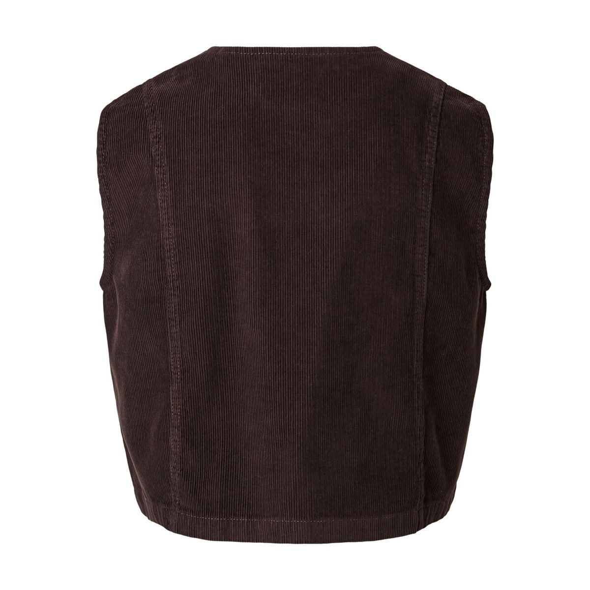 Gilet Sans Manches marron - ganache1, PIECES