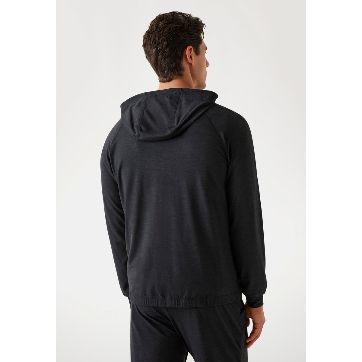Sweat-Shirt Zippé Capuche noir, GUESS