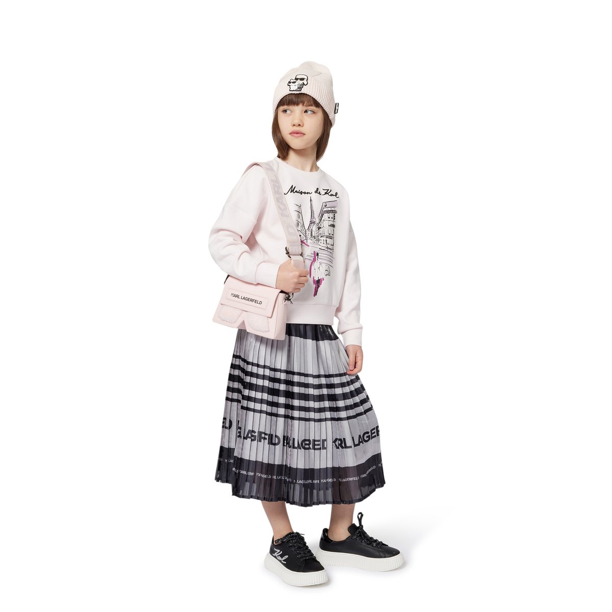 Bonnet carinaria, KARL LAGERFELD KIDS