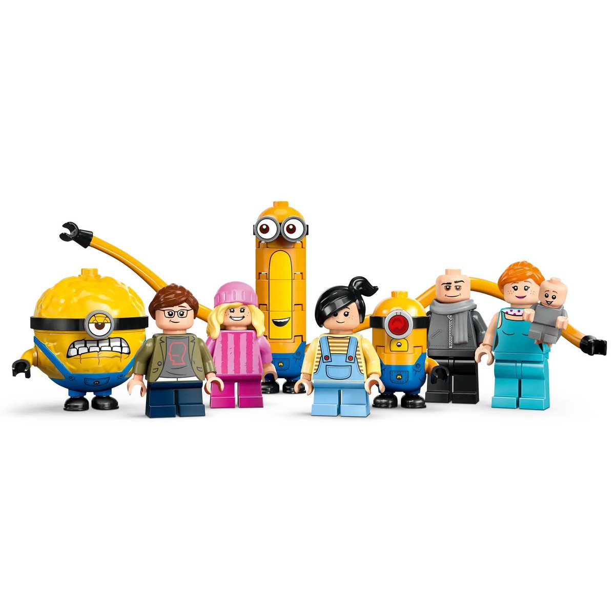 LEGO Moi, Moche et Méchant - Le manoir de Gru et ses Minions - Set 75583 bleu, LEGO