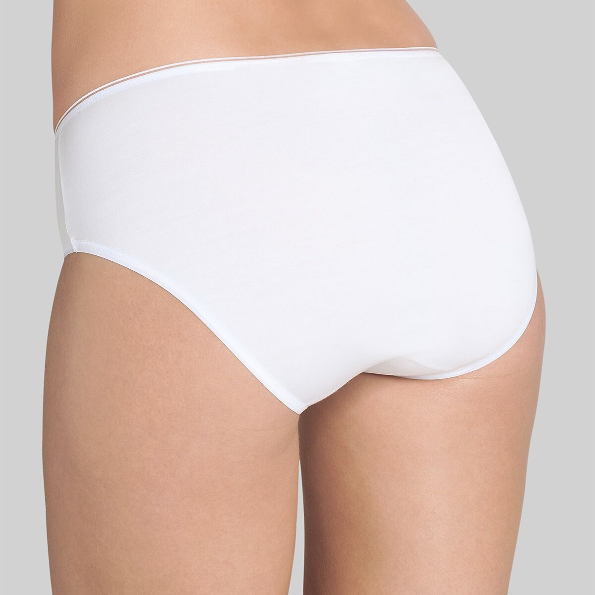 Lot de 4 slips midi Feel Sensational (3+1 gratuit) blanc, SLOGGI