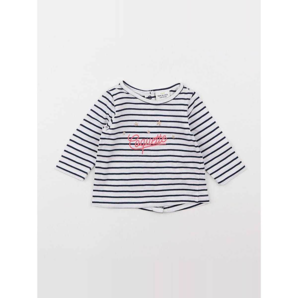 Tee-shirt - Très bon état blanc, bleu, TAPE A L'OEIL