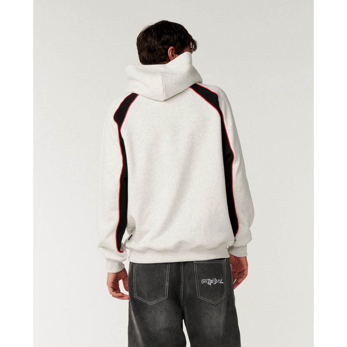 Sweat à capuche ARCHIVE PANEL Ride sports marle, RIP CURL