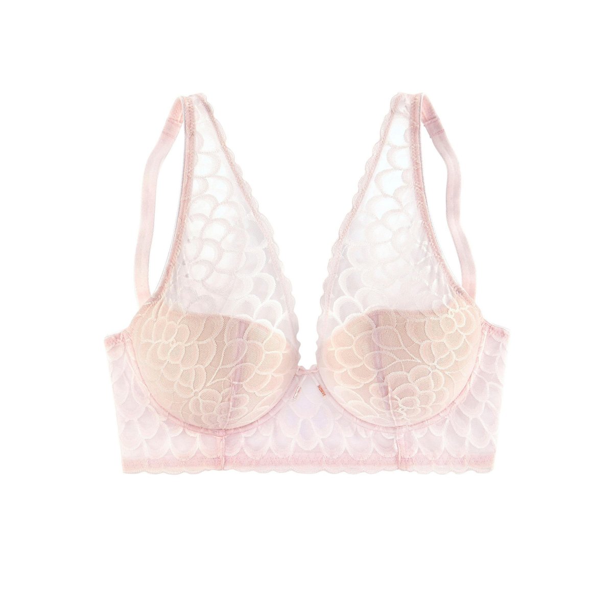 Soutien-gorge push-up Camilla rose rose, LASCANA