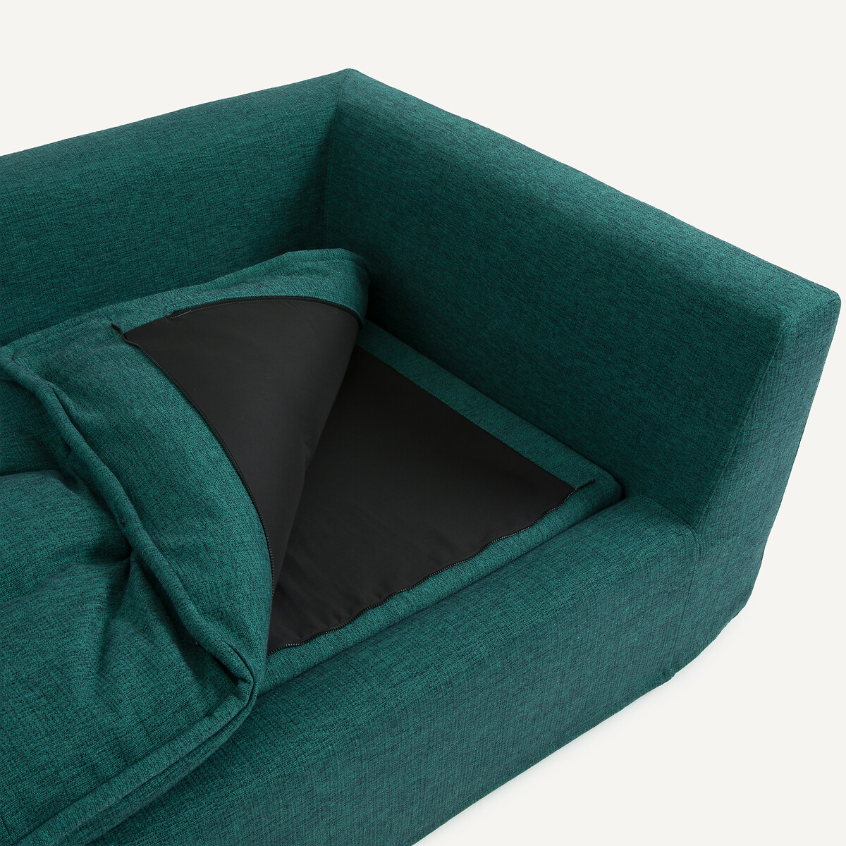 Zetel van gevlekt canvas, OTAVIA middernacht groen, AM.PM