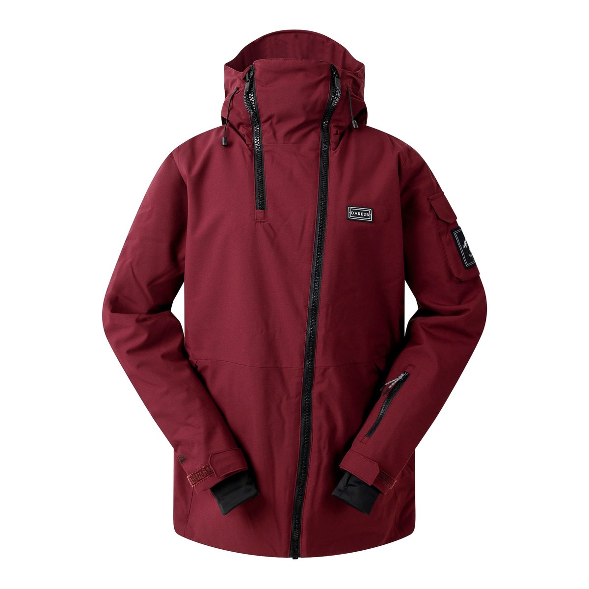 Blouson de ski GNARLY rouge amarante, DARE 2B