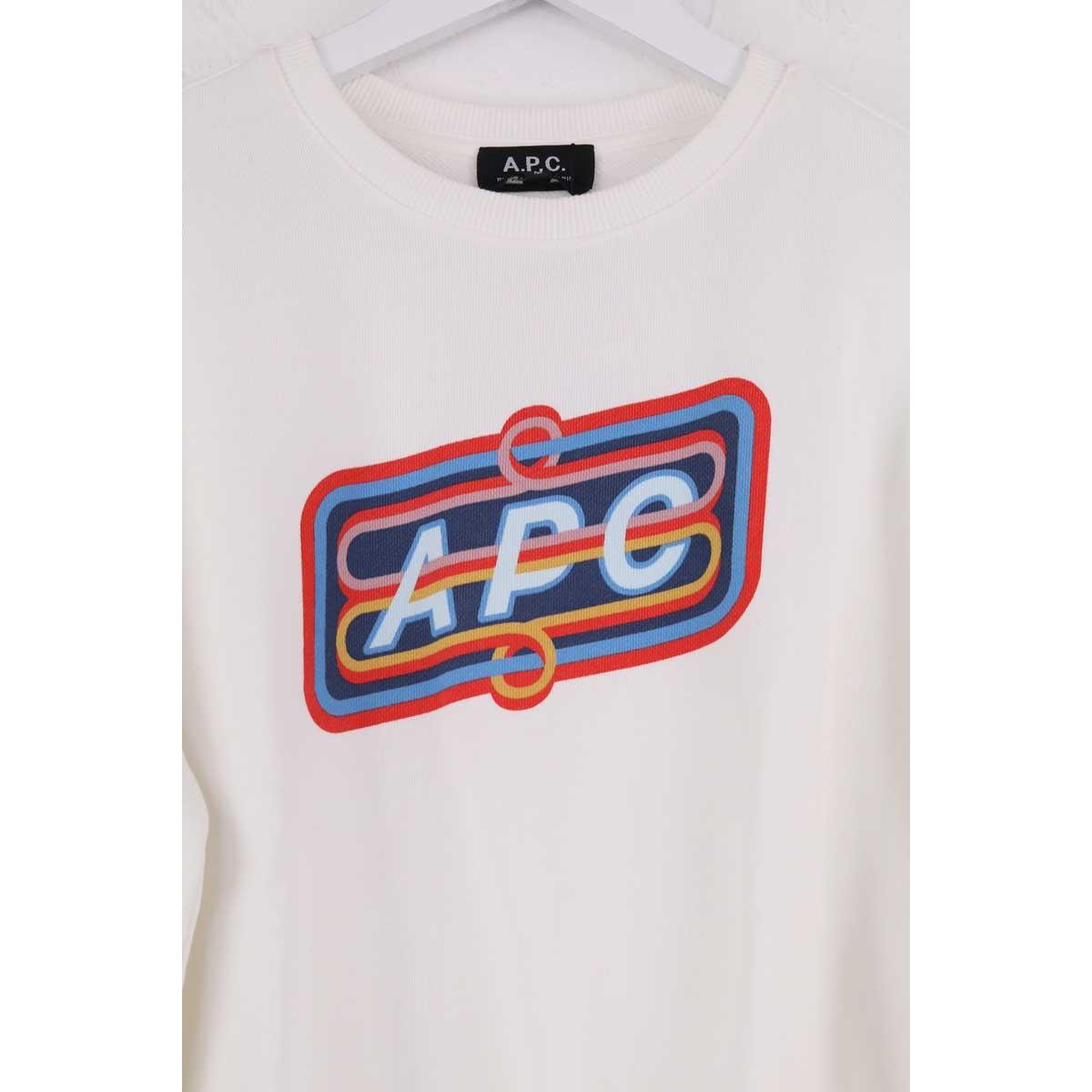 Sweatshirt - Très Bon État blanc, APC