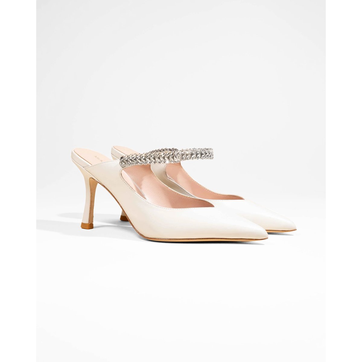 Escarpins à strass HARPER blanc, MI MAI