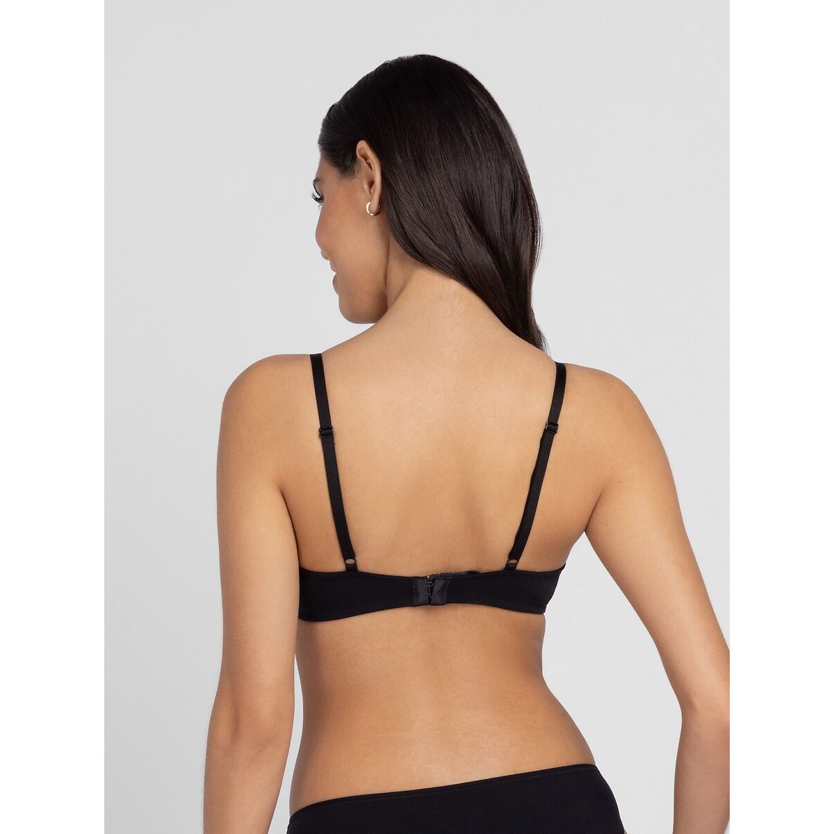 Soutien-gorge plongeant à coques NOA noir, DORINA