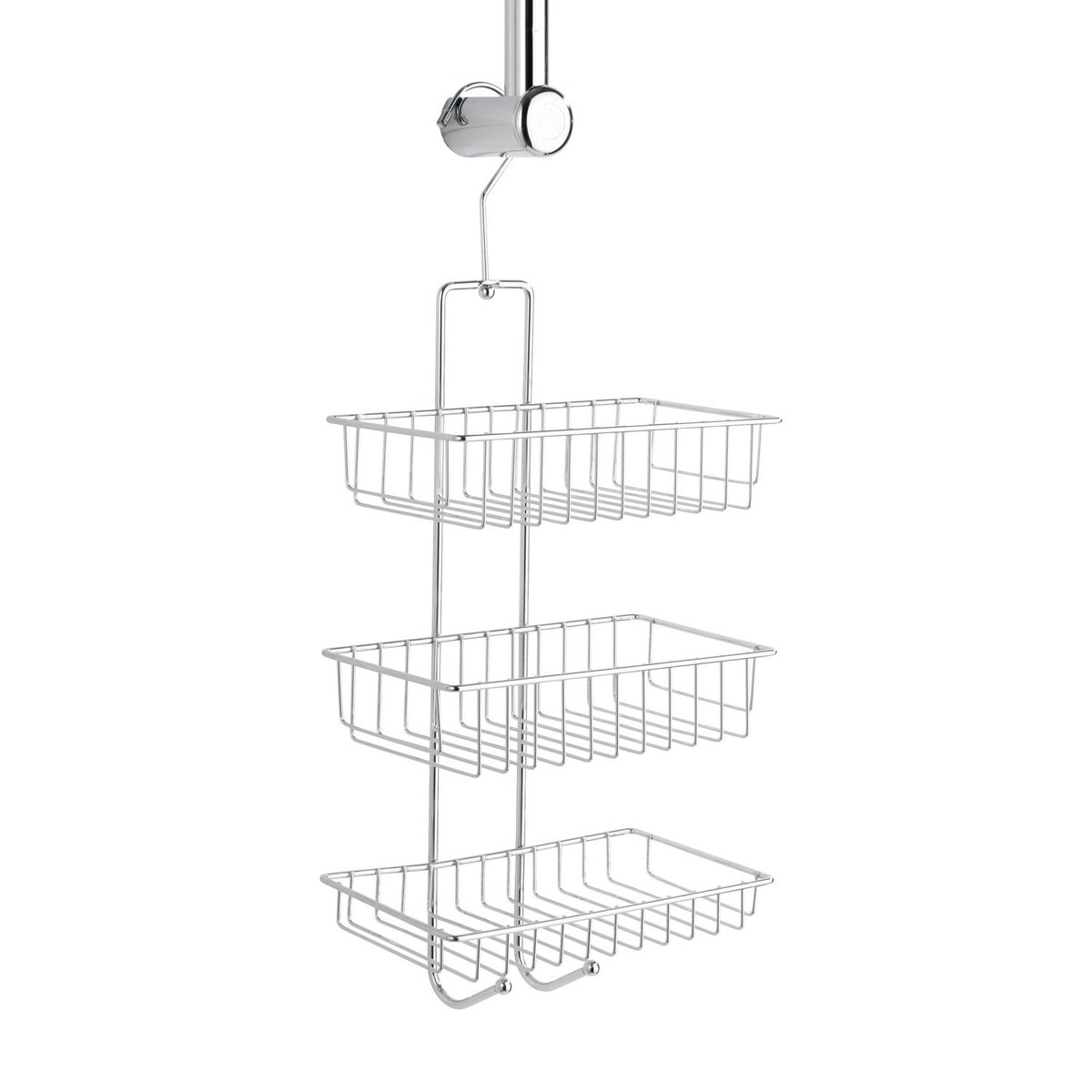 Etagère De Douche Nivala argent, WENKO