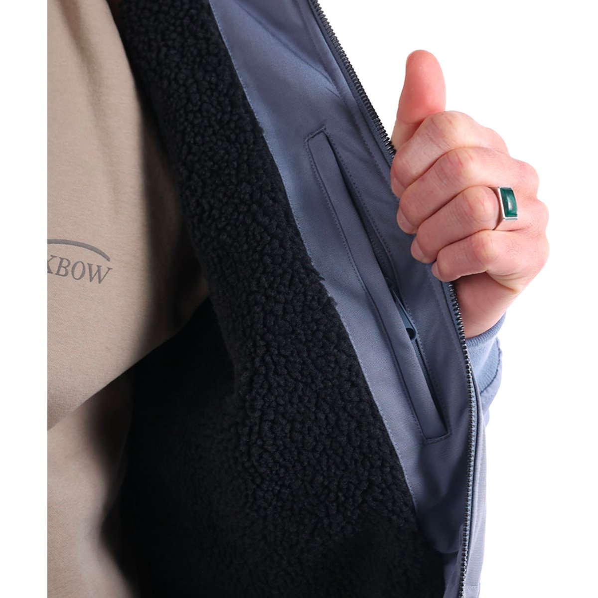 Blouson canvas JOAO faded blue, OXBOW